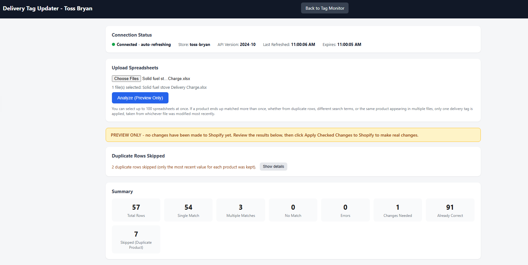 Toss Bryan Custom Shopify Apps website screenshot